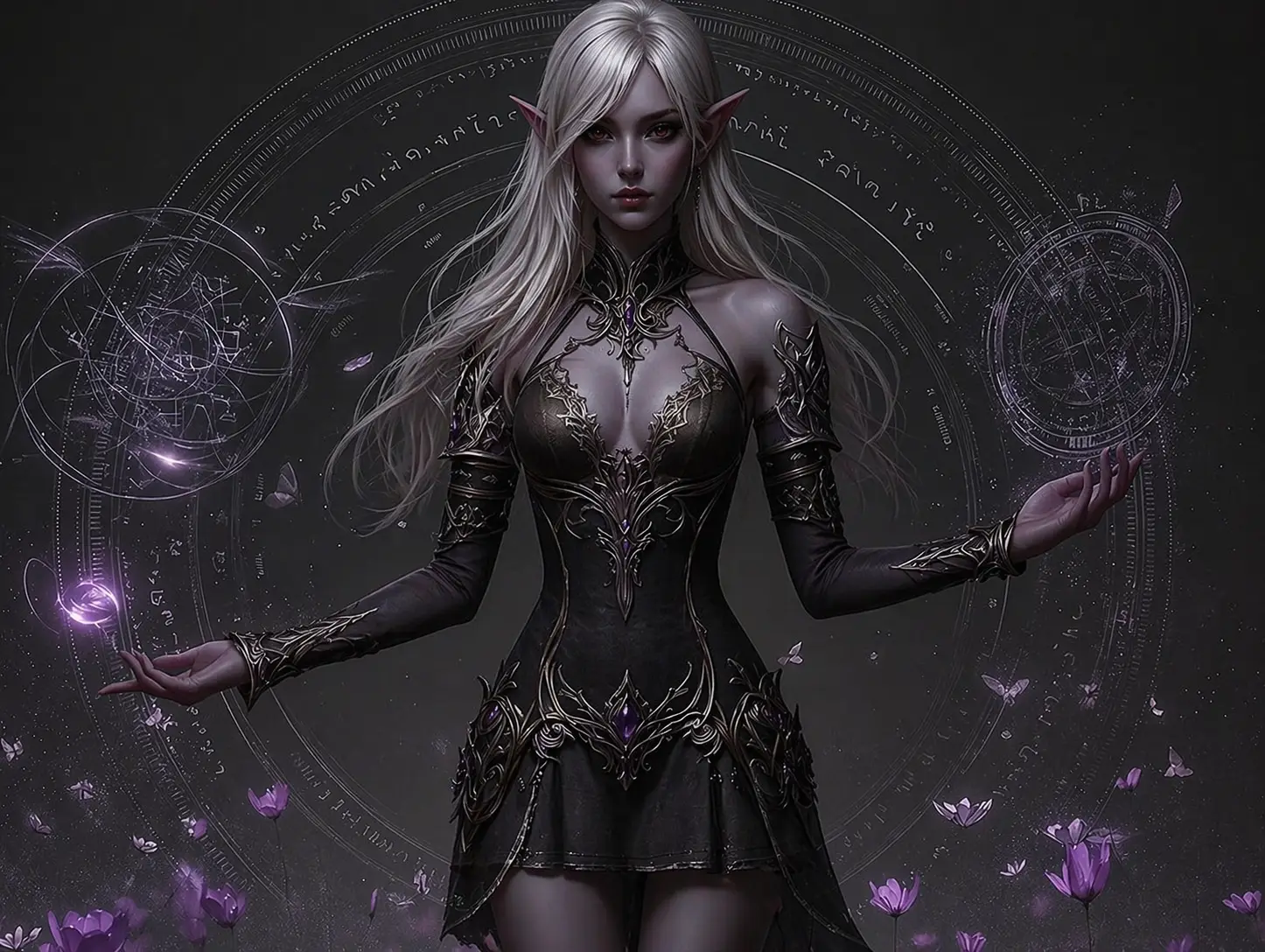Lineage 2 Interlude - players in hall